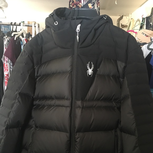 Men's Spyder Bernese Down Jacket - Picture 5 of 8